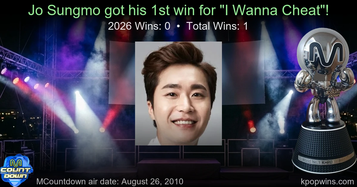 Jo Sungmo - I Wanna Cheat